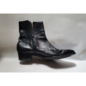 Gravati Corona Black Butter Calf Leather Ankle Boot